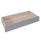 Wood Twin Size Platform Bed with Trundle and Drawers