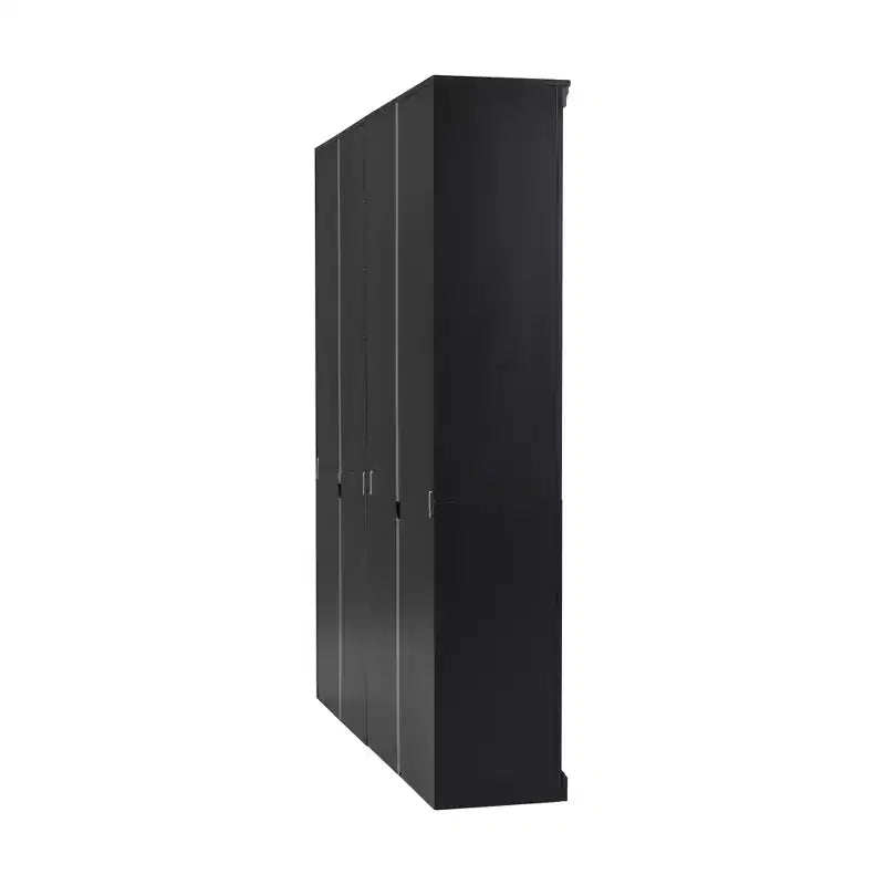 83.4 Tall Wooden Bookcase with LED Light Strip, 5-Tier Adjustable Bookshelves & Storage Organizer for Living Room & Home Office