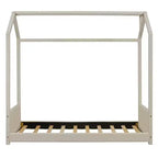 Full Size Velvet House Bed Wood Bed