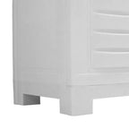 Plastic Storage Cabinet with 2 Adjustable Shelves and 1 Drawer - 57