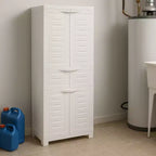 Plastic Storage Cabinet with 2 Adjustable Shelves and 1 Drawer - 57