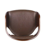 360 Swivel Bar Stool Counter Stool Dining Chair Pub Kitchen Stool, Black&Brown
