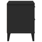 Bedside Cabinet Accent End Table Bedroom Furniture Engineered Wood
