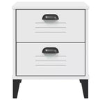 Bedside Cabinet Accent End Table Bedroom Furniture Engineered Wood