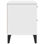 Bedside Cabinet Accent End Table Bedroom Furniture Engineered Wood