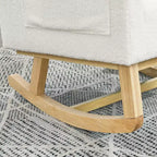 Modern Accent Chair High Backrest Lounge Chair Armchairs Rocking Chair