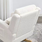 Modern Accent Chair High Backrest Lounge Chair Armchairs Rocking Chair