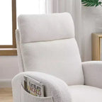 Modern Accent Chair High Backrest Lounge Chair Armchairs Rocking Chair