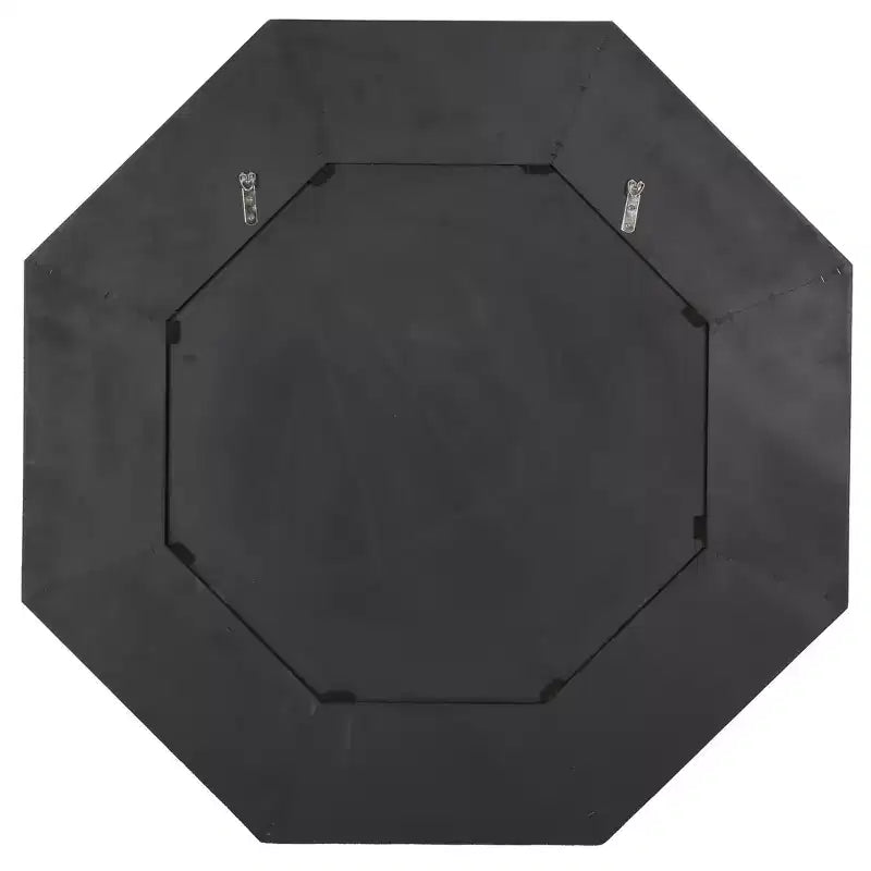 Miroir octogonal en bois