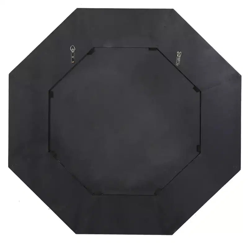 Miroir octogonal en bois