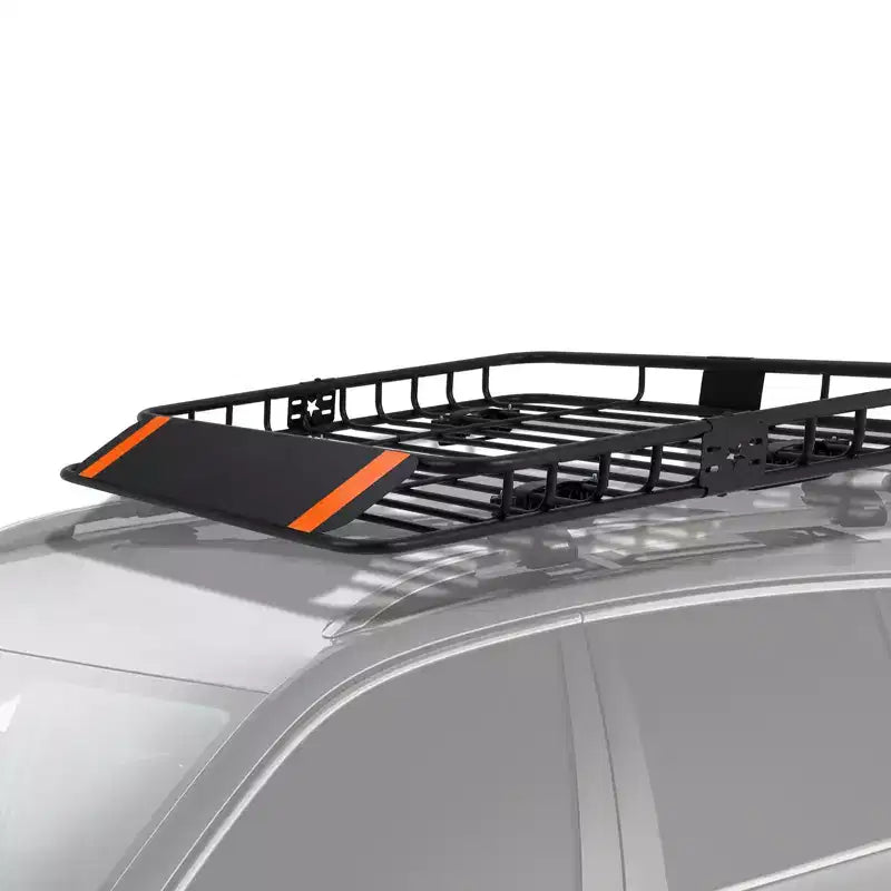 Roof Rack, Rooftop Cargo Carrier Steel Basket, Car Top Luggage Holder for SUV and Pick Up Trucks, 200 lb. Capacity